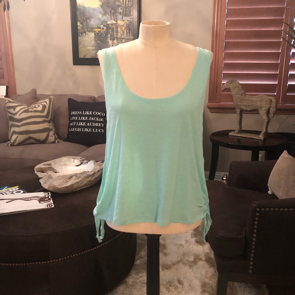 Pink by Victoria’s Secret lima green t shirt